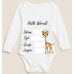 Pasgebore Baba Onesie (Kameelperd)
